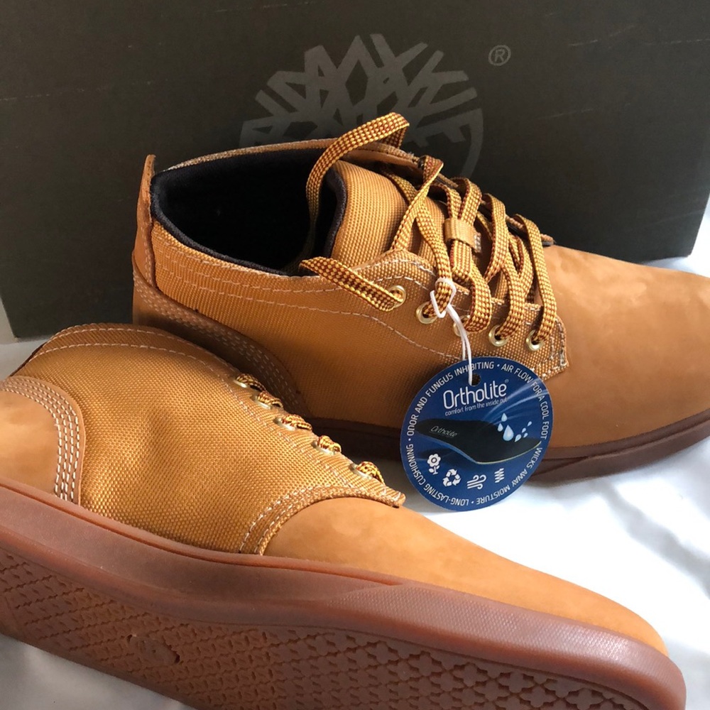 Timberland Leather and Fabric
